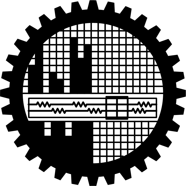BUET seal logo, black